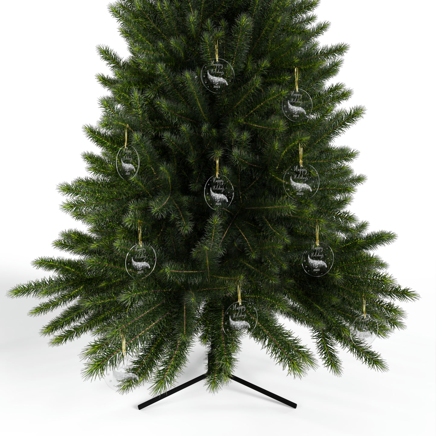 Happy Holidays 2023 Acrylic Ornaments