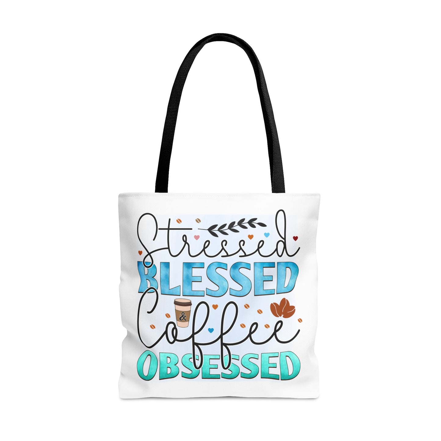 Stressed Blessed Coffee Obsessed - Tote Bag