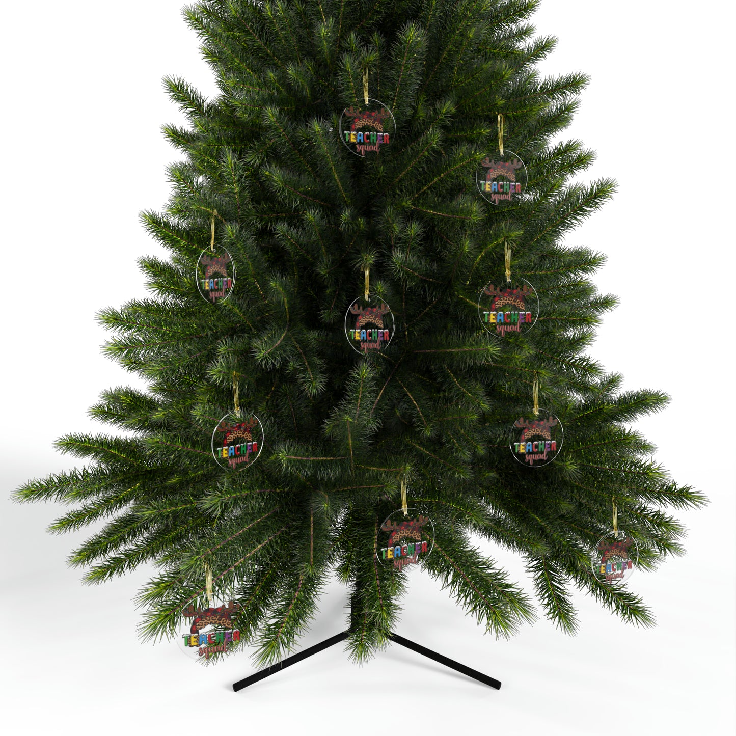 Teacher Reindeer - Acrylic Ornaments