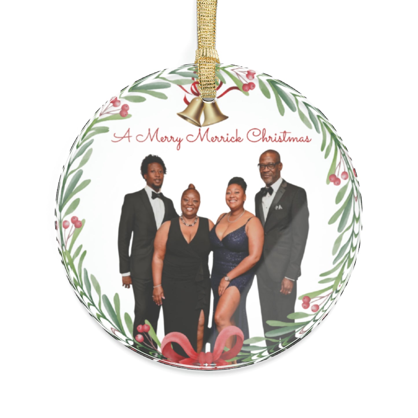 A Merry Merrick Christmas | Personalized Acrylic Ornaments