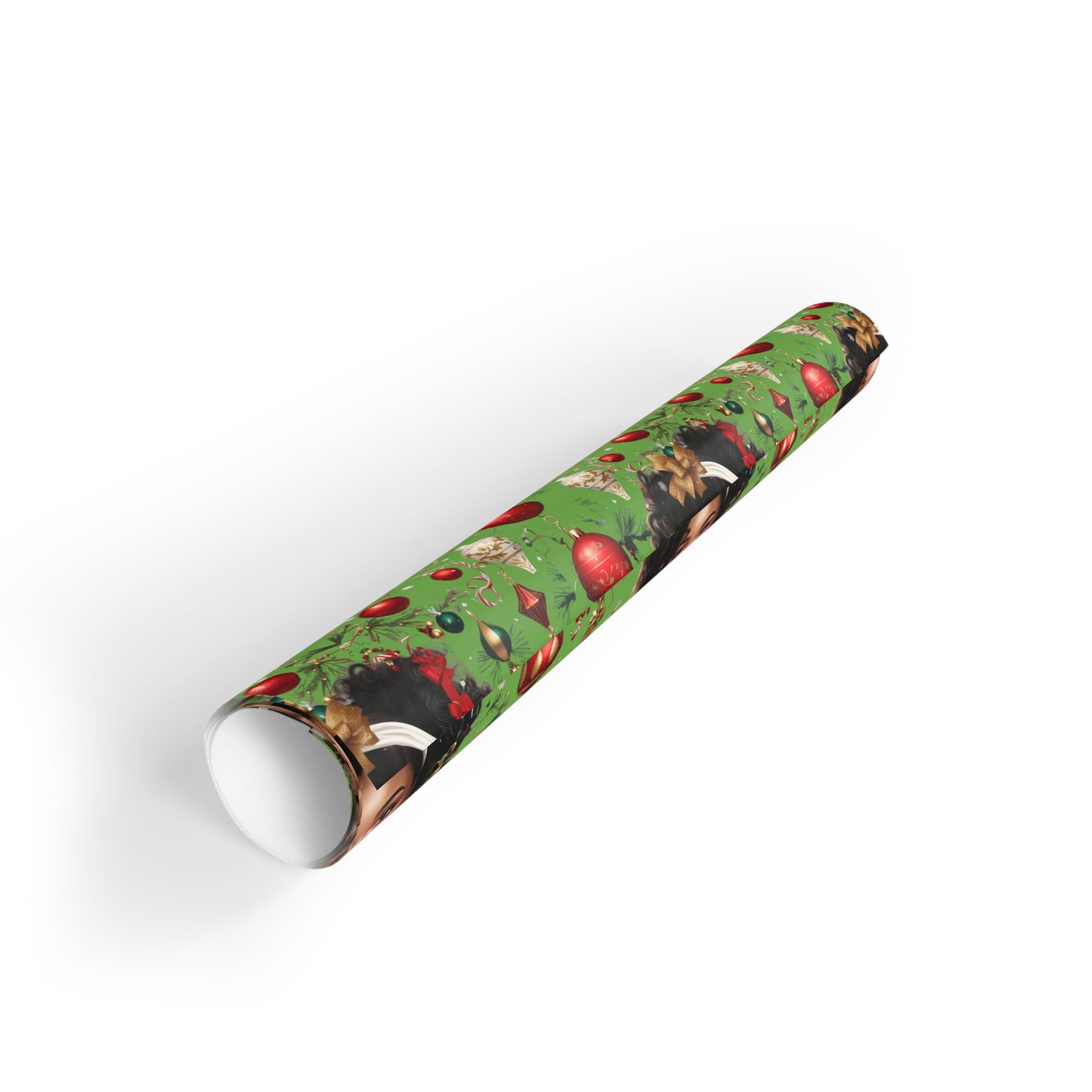 It Girl | Gift Wrapping Paper Rolls, 1pc Green