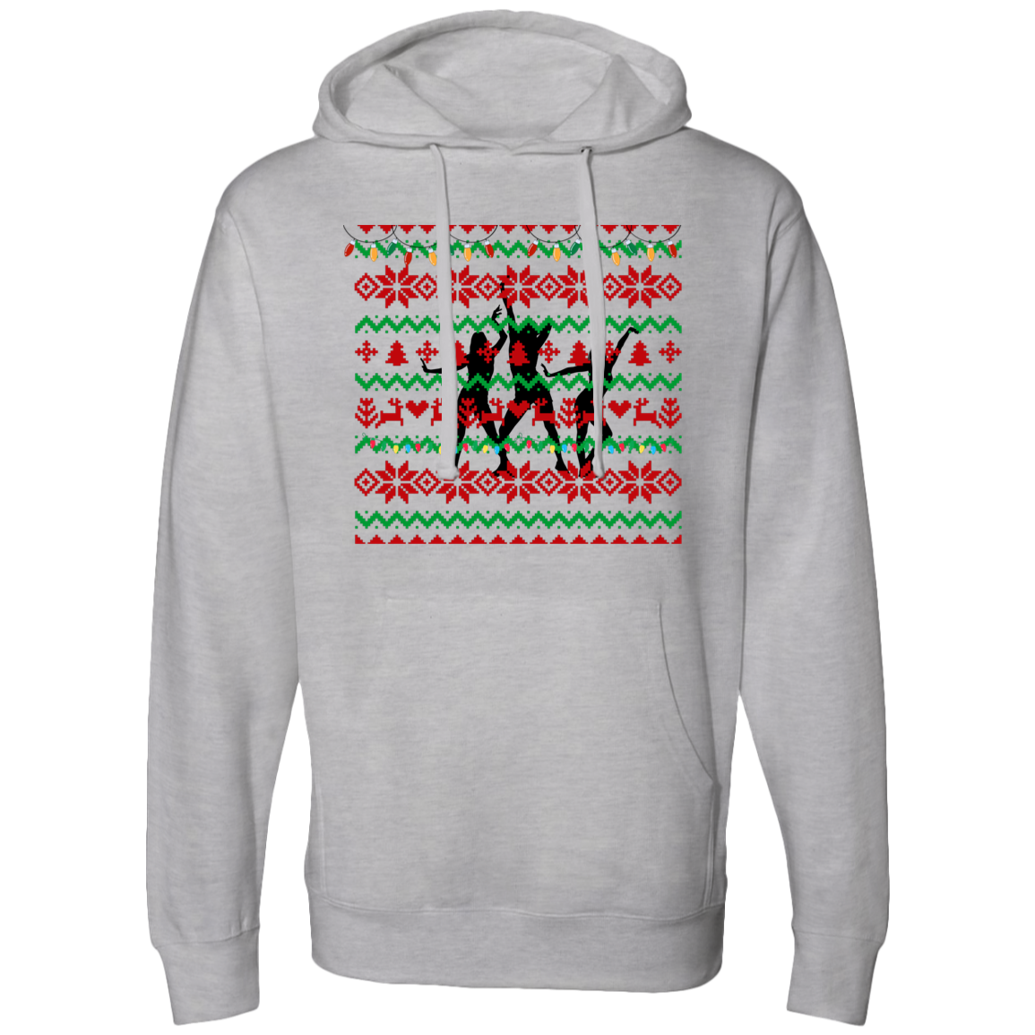 Ugly Christmas Dance Ugly Holiday | Midweight Hooded Sweatshirt