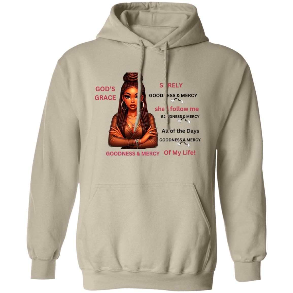 Surely Goodness1 - Hoodie Surely Goodness & Mercy Pullover Hoodie