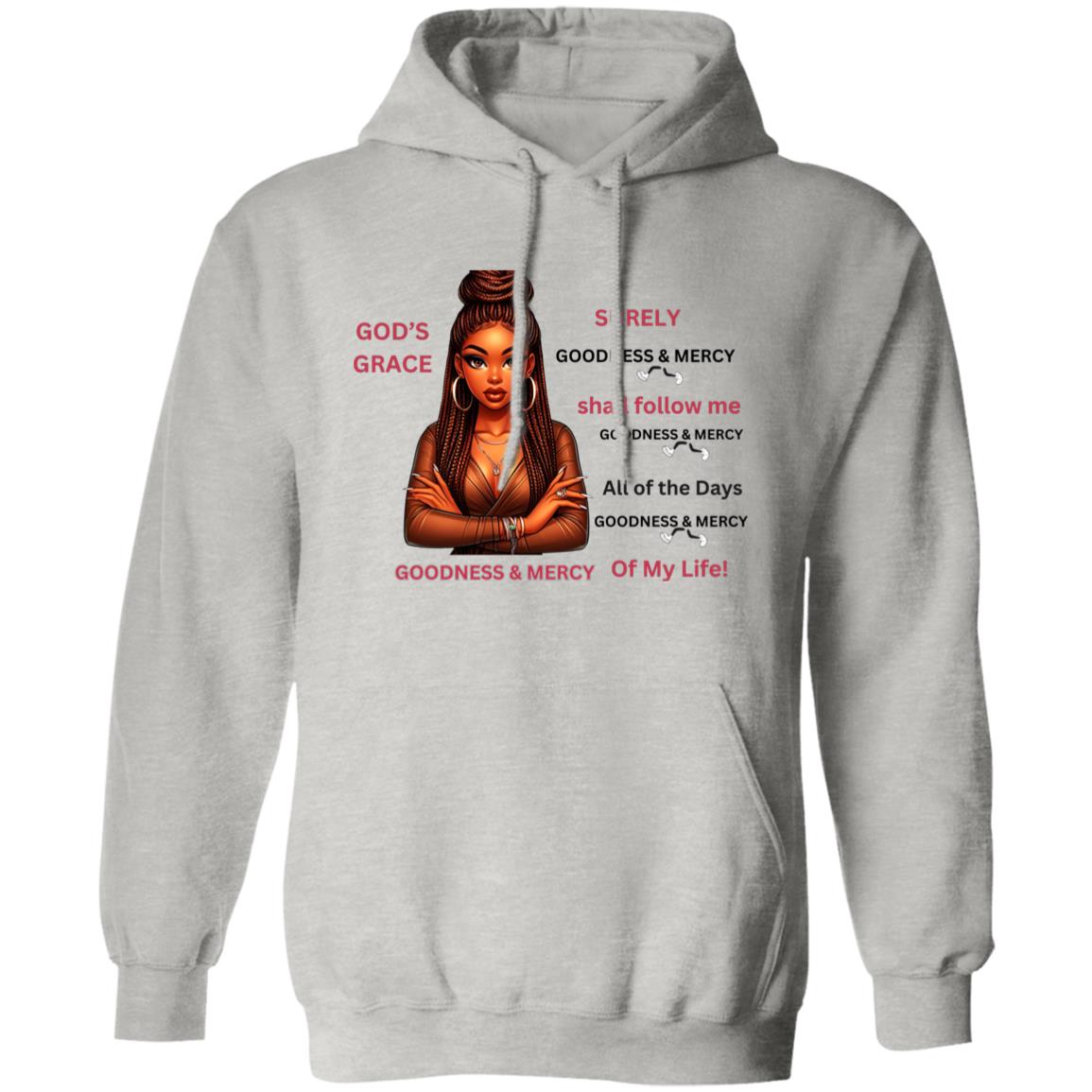 Surely Goodness1 - Hoodie Surely Goodness & Mercy Pullover Hoodie