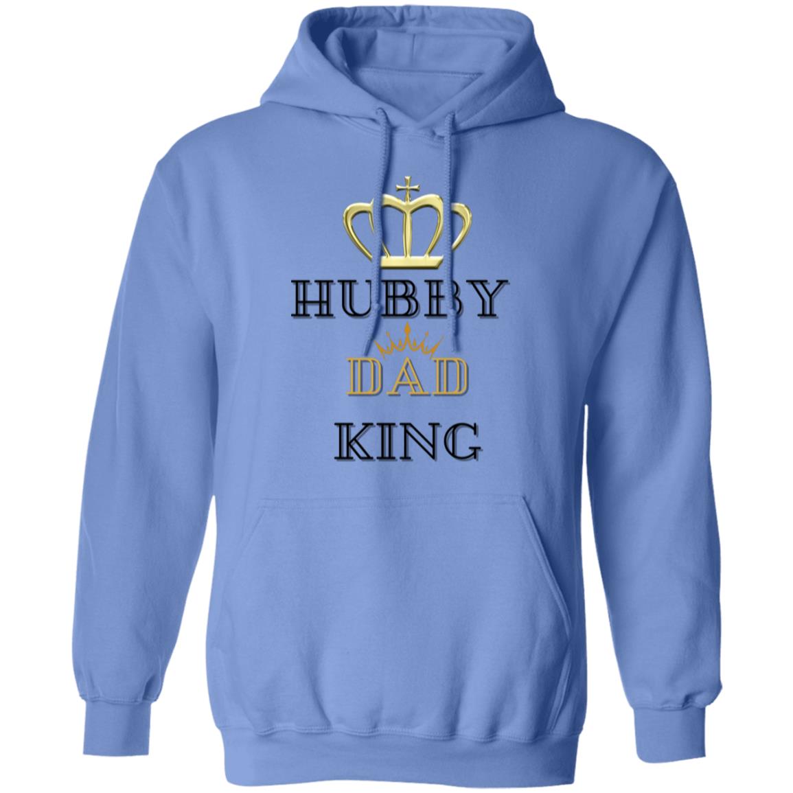 Matching Couples HUBBY DAD KING | Pullover Hoodie